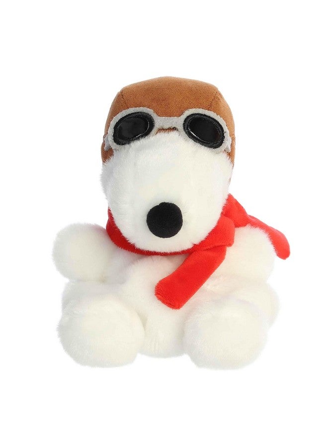 AURORA Aurora® Timeless Peanuts® Palm Pals™ Flying Ace Stuffed Animal - Classic Characters - Lasting Memories - White 5 Inches  - Image 1