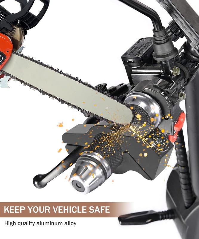 GNOLY Anti-Theft Motorcycle Lock – Throttle & Brake Lever Security for Dirt Bike ATV – CNC Aluminum Grip Lock – Visible Deterrent (1 Pcs) - Image 5