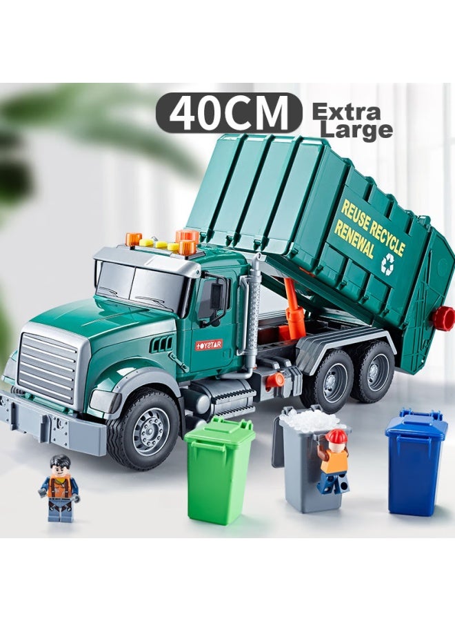 Xst Children's Large Garbage Truck, Sanitation Vehicle Toy, Inertia Cleaning Car, Sorting Bin, Sound And Light Model, Birthday Gift For Boys - Image 4