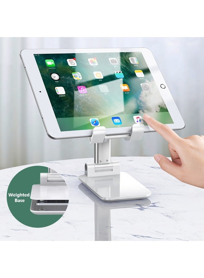 Adjustable Desktop Tablet & Mobile Phone Holder Stand – Foldable, Extendable Support for Desk, Bed, and Table - Image 3