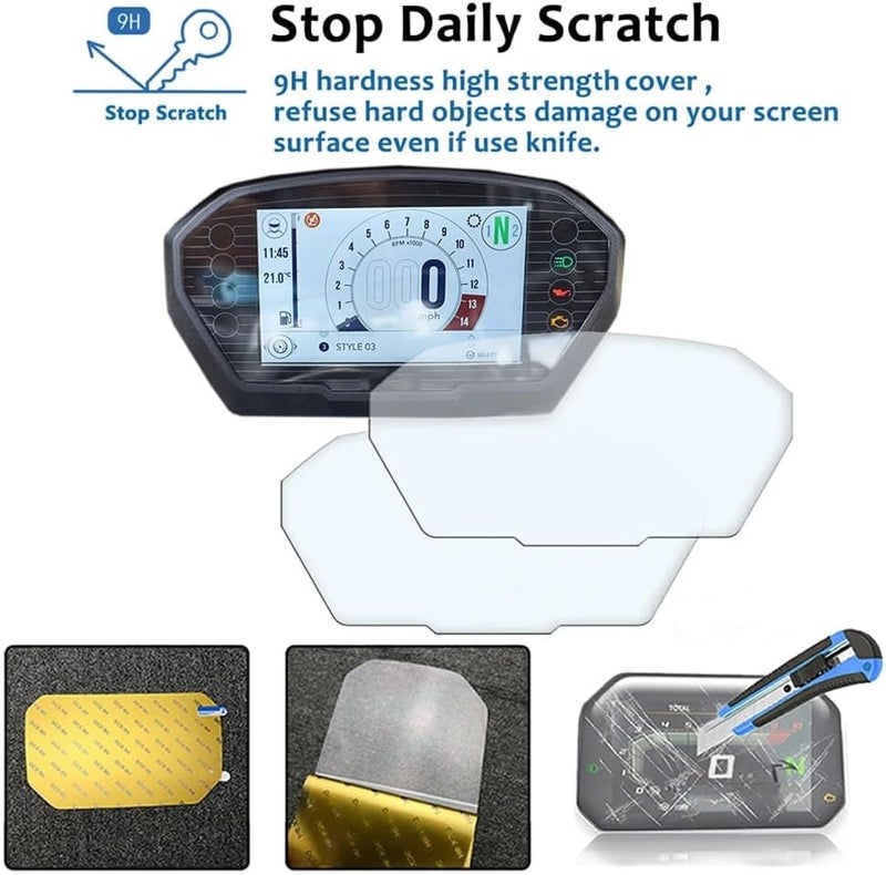 QASULER Scratch Protection Film for Triumph TIGER 850 Sport - Image 3