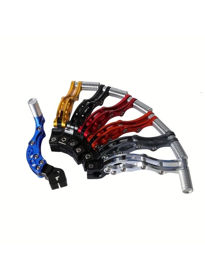 Blue CNC Aluminum Motorcycle Kick Starter Universal Modification Durable Upgrade Part - Image 1