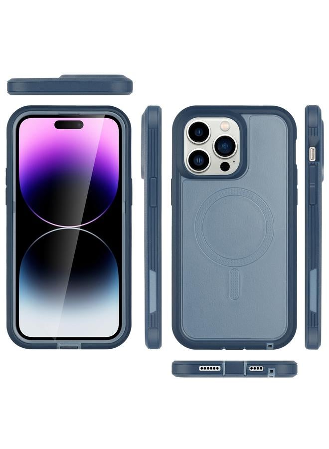 اس-توب جراب لهاتف iPhone 15 Pro Defender Series XT MagSafe مغناطيسي PC + جراب هاتف مقاوم للصدمات من مادة TPU - Image 2