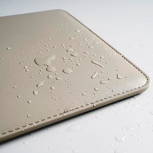Benfan Laptop Sleeve 13 Inch Compatible with 2024 MacBook Air 13 M3 M2 M1, New MacBook Pro 13 M2 M1 Color Khaki - Image 5