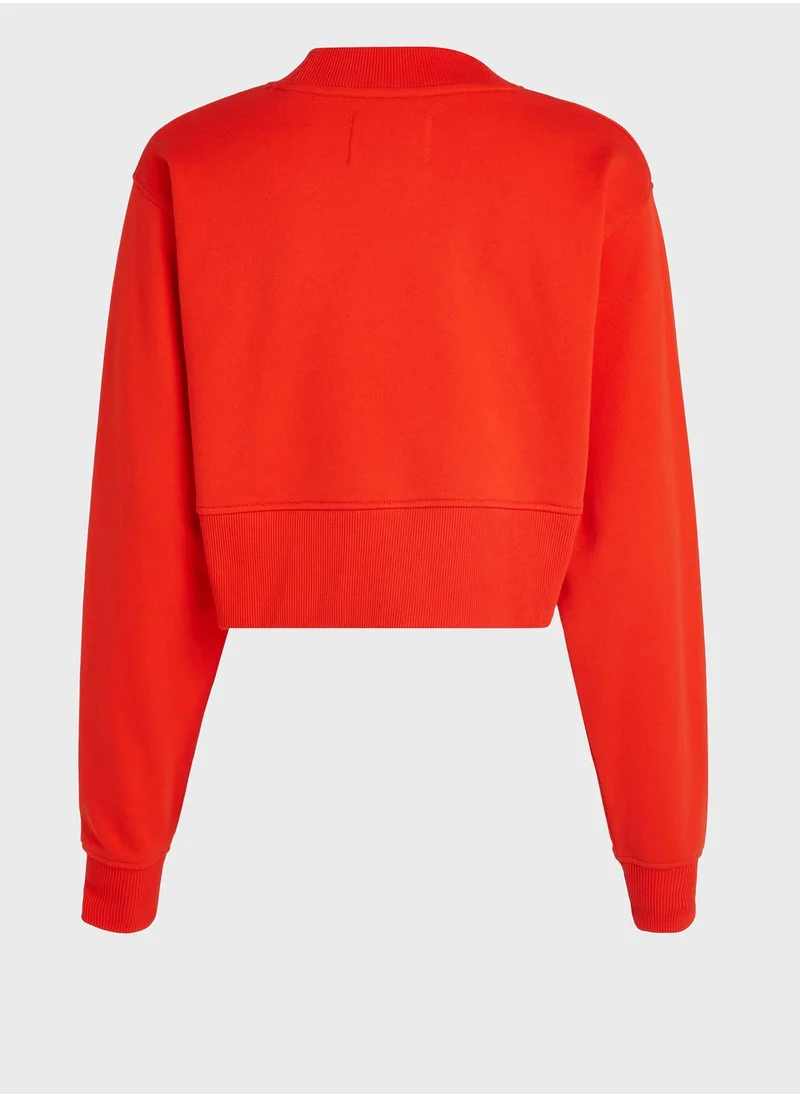 Calvin Klein Jeans Logo Detail Sweatshirt