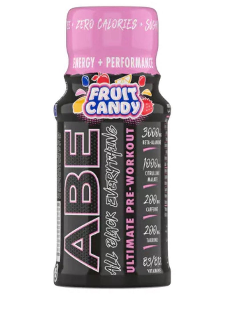 Applied Nutrition Abe Ultimate Pre Workout Shot Fruit Candy  Flavour 60Ml Pack Of 12 - Image 2
