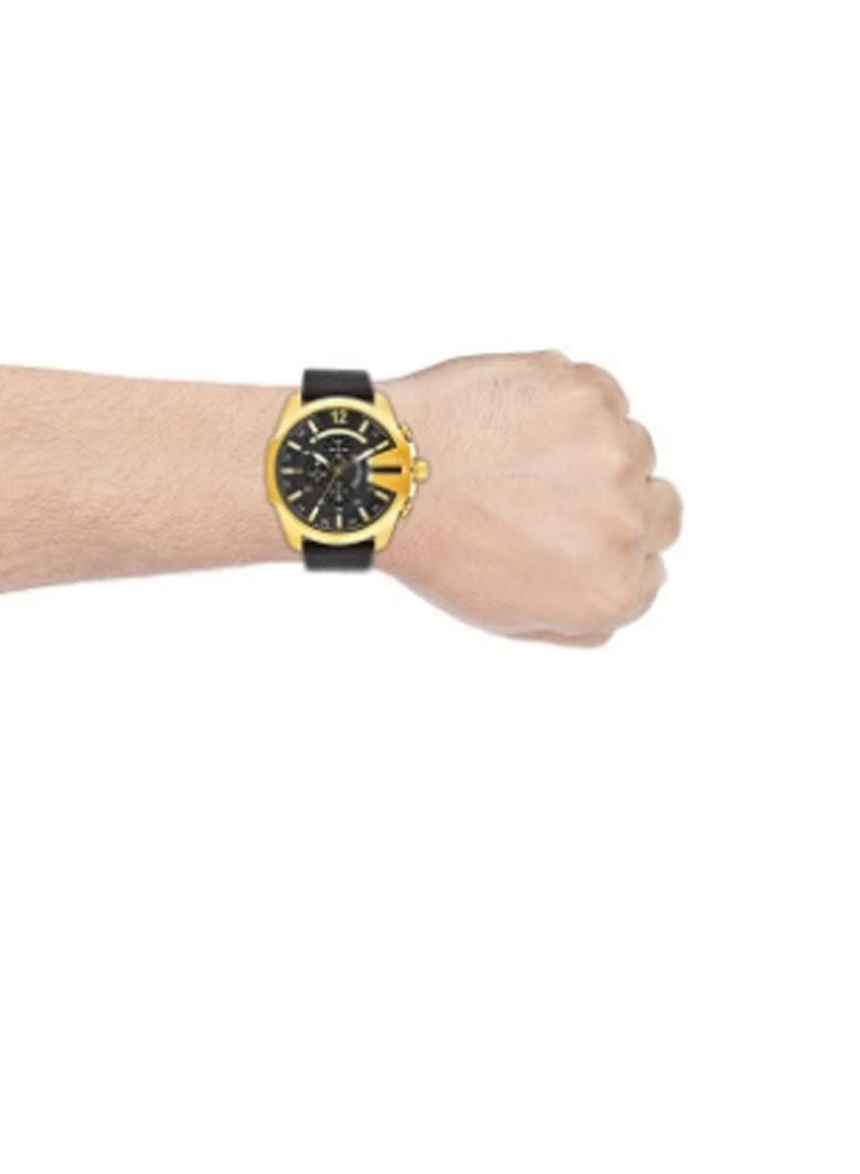 ديزل فيول رجال ميغا رئيس كرونوغراف كوارتز ساعة DZ4344 - Image 4