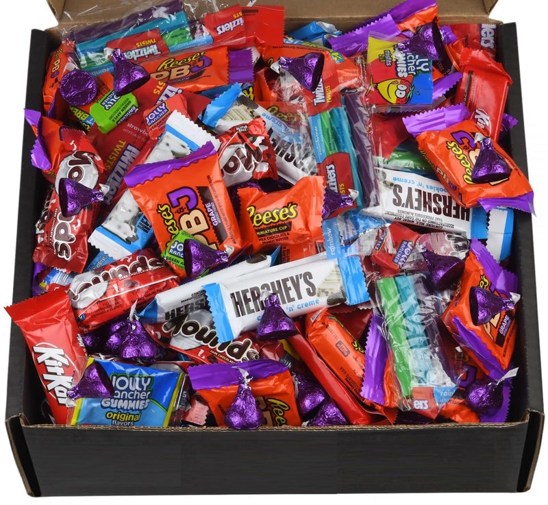 Candy & Chocolate Mix - 5 lb Bulk Variety Pack with Individually Wrapped Treats - for Parties & Sharing