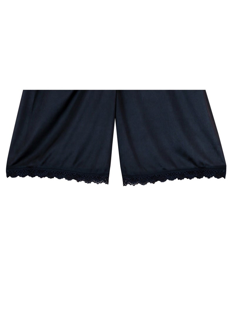 City Rose 3- Pieces Soft inner3 Pieces Short Trousers Silk 100% with Elasticized Waistband  Women MultiColour - Image 3