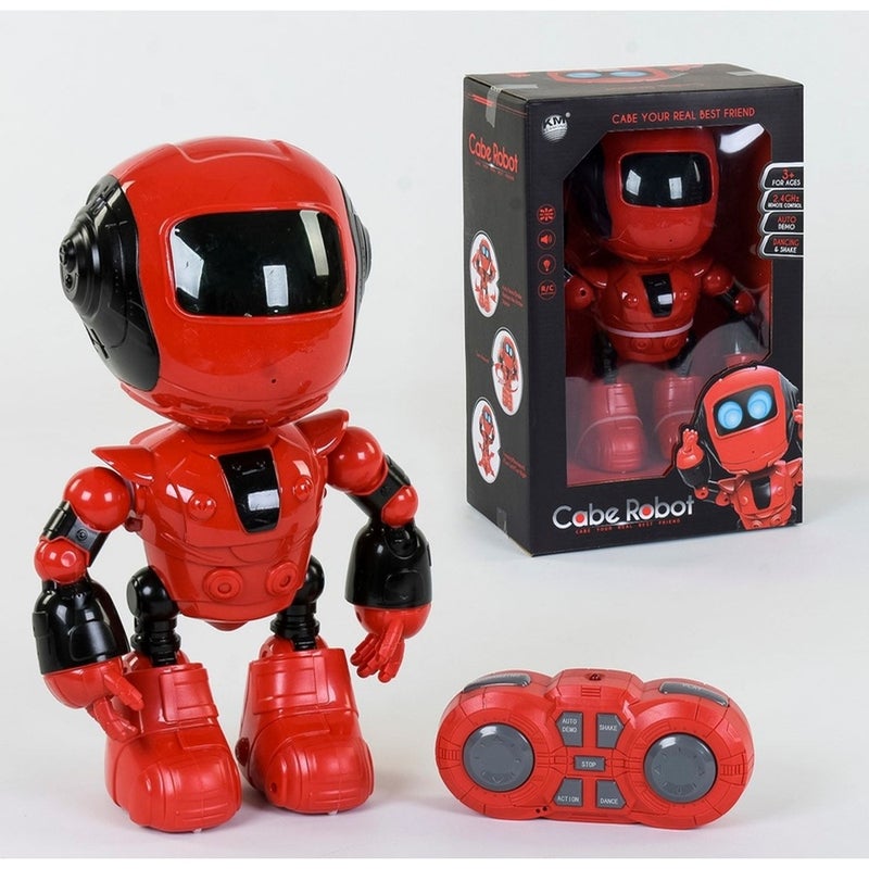 Radio Control Moving Robot - Dancing with Vibration Music and Light - Remote Control 2028-81B