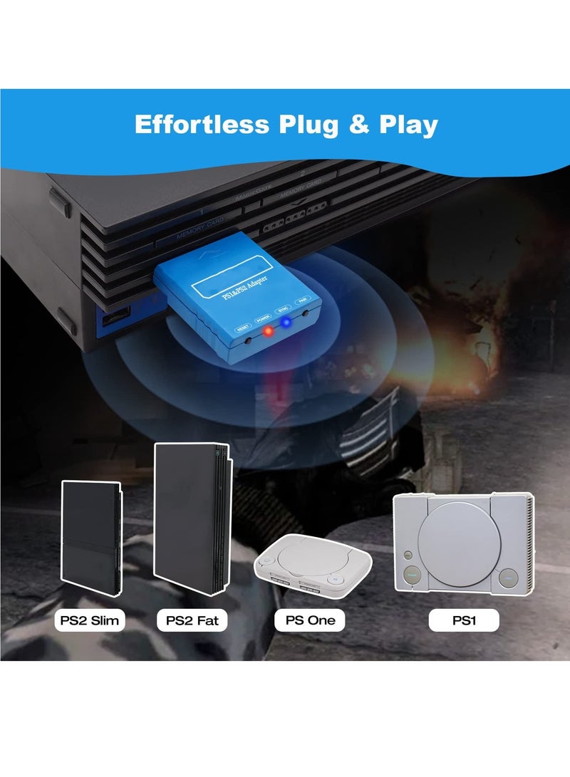 KASTWAVE Wireless Controller Adapter - Bluetooth Controller Adapter for PS1/PS2 Console, Compatible with PS3/PS4/PS5, Xbox One S, Series X/S, Switch Pro, Converter Controller Adapter - Image 5