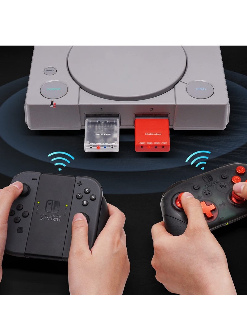 KASTWAVE Wireless Controller Adapter - Bluetooth Controller Adapter for PS1/PS2 Console, Compatible with PS3/PS4/PS5, Xbox One S, Series X/S, Switch Pro, Converter Controller Adapter - Image 2