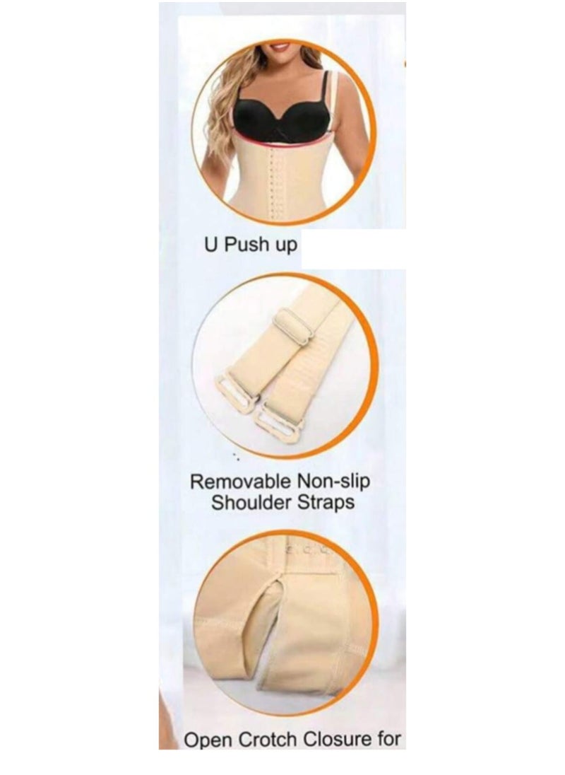 Generic - Body Sculpting Compression Garment With Three Front Clips for Control and Compression After Childbirth and Other Occasions - Image 1