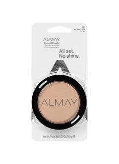 Almay Almay Pressed Powder, Skin Tone Matching, Hypoallergenic, Frageance Free, 100 My Best Light, 0.20 Oz  - Image 2