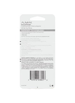 Almay Almay Pressed Powder, Skin Tone Matching, Hypoallergenic, Frageance Free, 100 My Best Light, 0.20 Oz  - Image 3