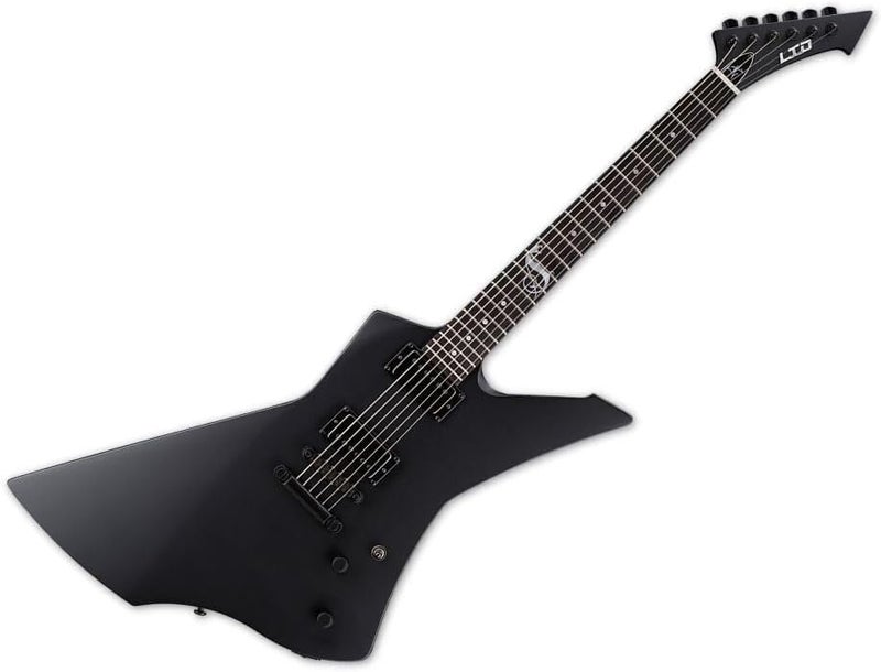 ESP جيتار كهربائي ESP LTD Snakebyte سلسلة التوقيع لجيمس هيتفيلد مع حقيبة أسود ساتان - Image 5
