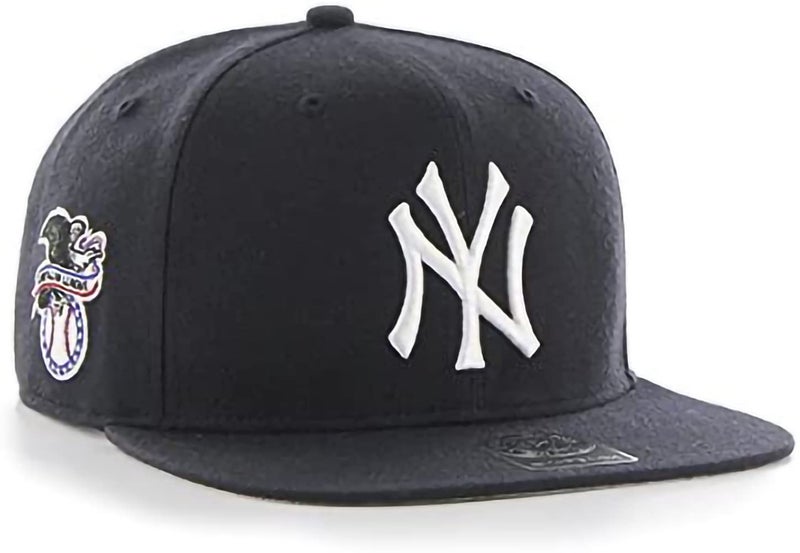 47 MLB Sure Shot Captain Hat Adjustable Structured 6-Panel Snapback Hat Cap, Adult One Size Fits All (as1, Alpha, one_Size, New York Yankees) - Image 1
