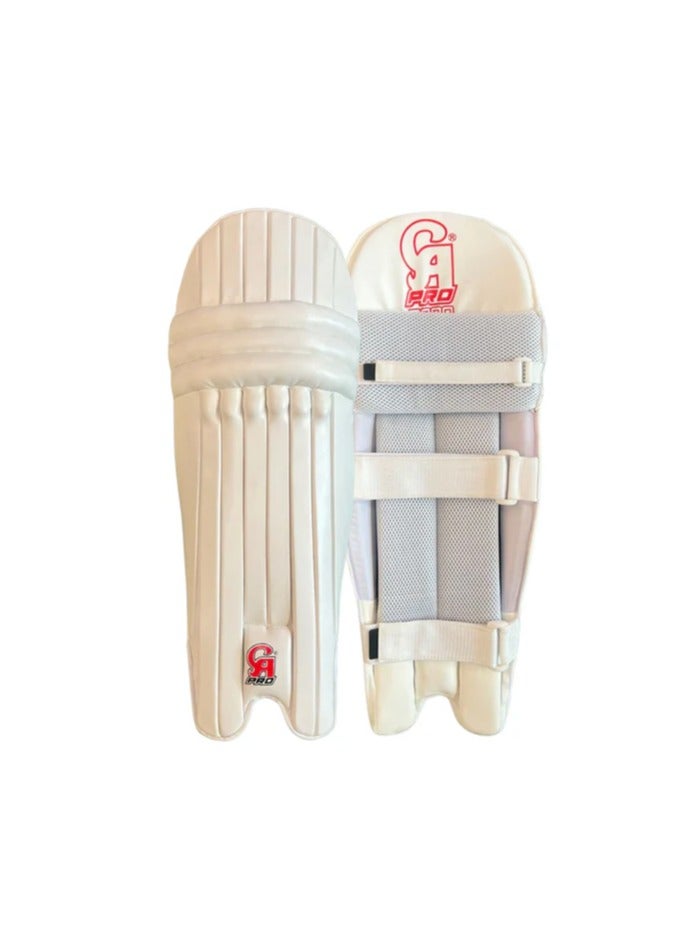 CA CA Pro 3000 Cricket Batting Leg Guards, Lightweight Ambidextrous Pads for Right & Left-Handed Batsmen, 7-Column HD Foam Protection for Ultimate Comfort & Safety - Image 1
