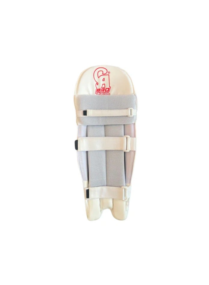 CA CA Pro 3000 Cricket Batting Leg Guards, Lightweight Ambidextrous Pads for Right & Left-Handed Batsmen, 7-Column HD Foam Protection for Ultimate Comfort & Safety - Image 3