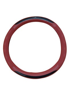 Generic Leather car steering wheel cover, compatible with all car models  - Image 1