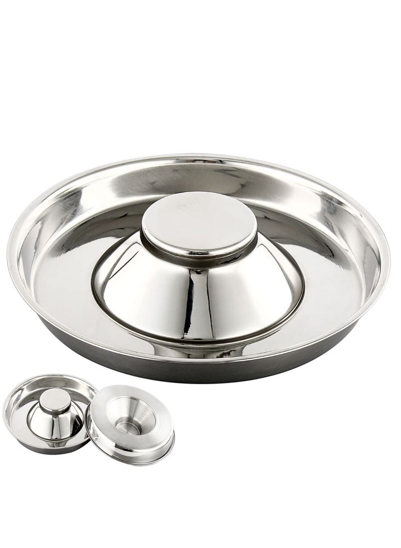 Excefore Stainless Steel Pet Bowl, Stainless Steel Hanging Pet Bowls for Dogs and Cats Cage, Kennel, and Crate Feeder Dish for Food and Water - Image 2