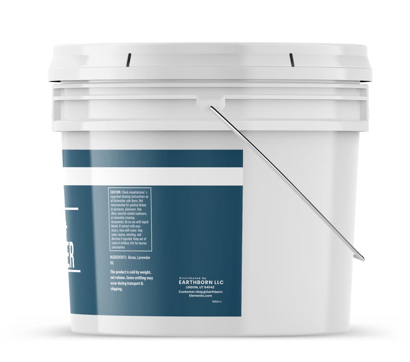 Earthborn Elements Borax with Lavender Essential Oil, 1 Gallon Bucket, Light & Refreshing Scent, Laundry Additive - Image 3