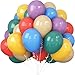 Isndare Colorful Balloons Rainbow Assorted Color Latex Balloons Set 60pcs 12inch Blush Blue Nude Light Purple Orange Yellow Helium Mixed Colored Balloon Boho Birthday Party Decoration Here Comes the Son - Image 3