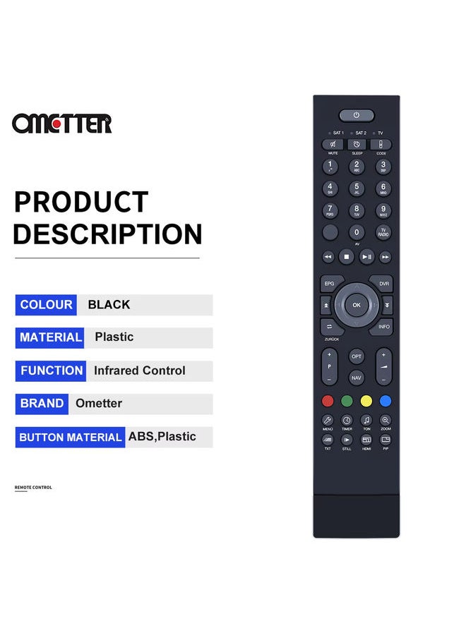New Original Remote Control FBDVR401B FB-DVR401B for TechniSat S1 S2 K1 + Receiver LCD TV