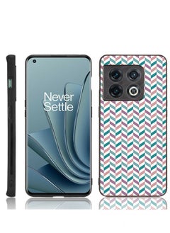 TPU Protection and Hybrid Rigid Clear Back Cover Case Small Mix Patterns for OnePlus 10 Pro