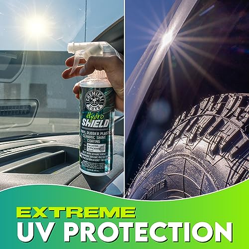 Chemical Guys TVD11616 HydroShield Vinyl, Rubber, Plastic Ceramic Shine Coating (Great for Interior & Exterior) Safe for Cars, Trucks, Motorcycles, RVs & More, 16 fl oz - Image 5