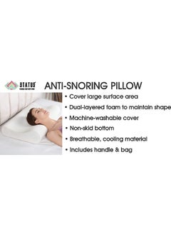 Status Contract Status Contract Memory Foam Pillows|Standard Size Orthopedic Grade Pillow for Neck Pain Relief | Cooling Gel Pillow | Comfortable Deep Sleep Pillow | Best Pillows for Sleeping|Neck Pain Pillow  - Image 2