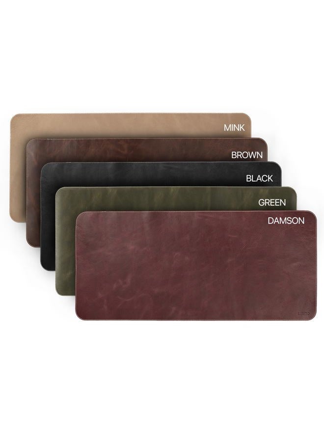 Londo Leather Extended Mouse Pad (Genuine Leather) (Brown) (OTTO271) - Image 4