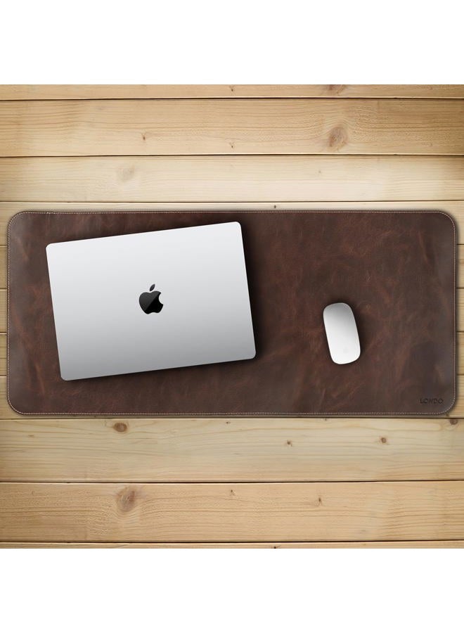 Londo Leather Extended Mouse Pad (Genuine Leather) (Brown) (OTTO271) - Image 5