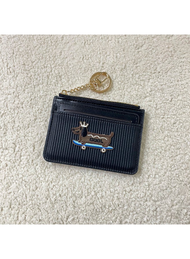 New Wallet, Compact, Cute And Sweet Card Holder For Girls, Bus Card Holder, Id Card Holder, Portable Storage Bank Card Holder