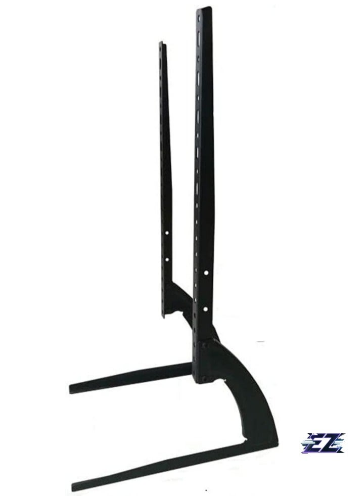 ELTRAZONE Universal Table Top Tv Stand For Most 36 40 42 47 50 55 60 65 Inch Plasma Lcd Led Flat Or Curved Screen Tvs With Height Adjustment,Vesa Patterns Up To 800Mm X 500Mm,88 Lbs - Image 1