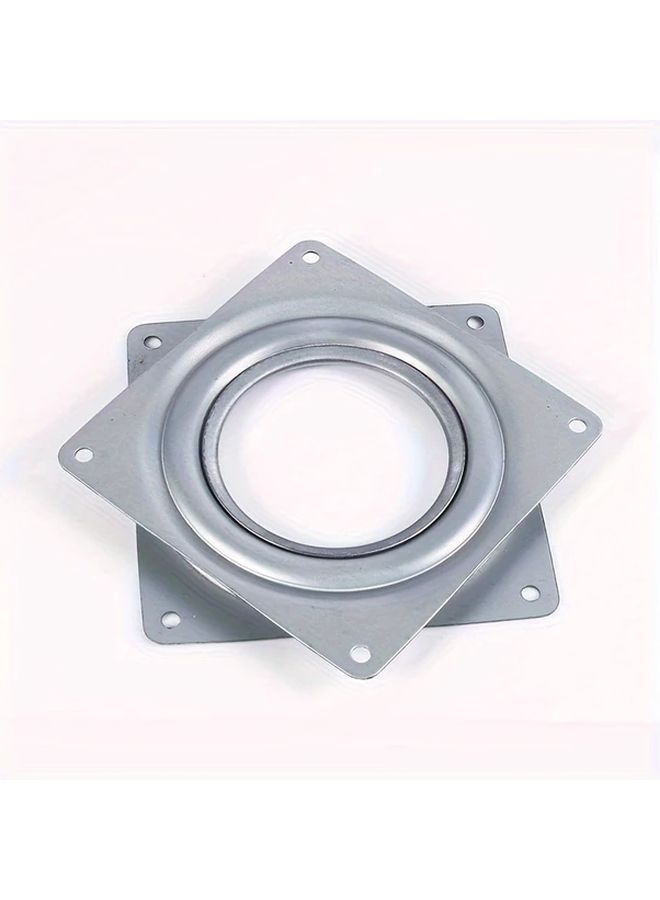 1pc Zinc Coated Lazy Susan Bearing 4 Inch Square Ball Bearing Rotating Hardware - Image 3