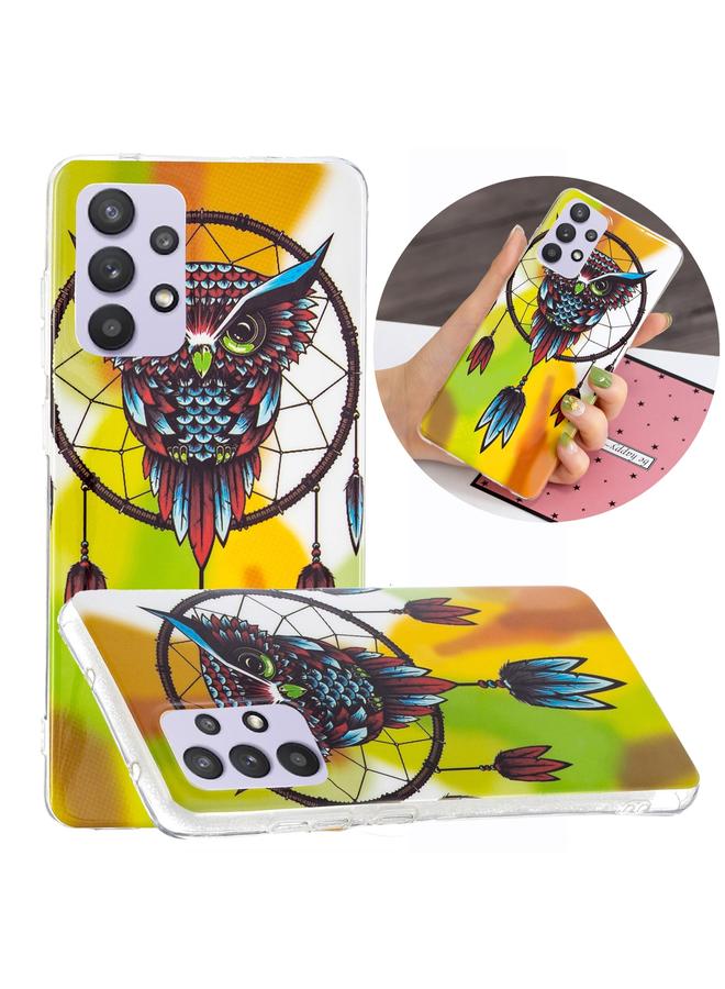 S-TOP Case For Samsung Galaxy A32 5G Luminous TPU Mobile Phone Protective Case - Image 1