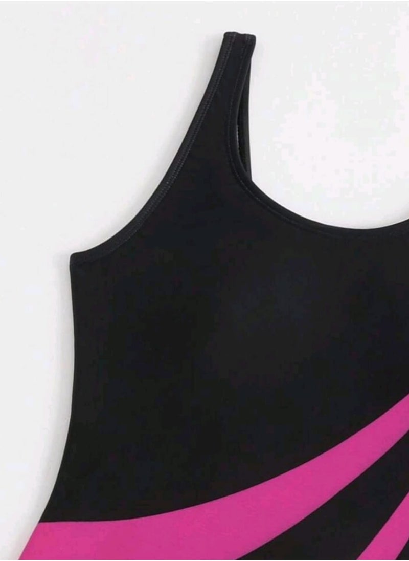 Shein SHEIN Summer Beach Women Splice Holiday Wear One-Piece Swimsuit  - Image 5