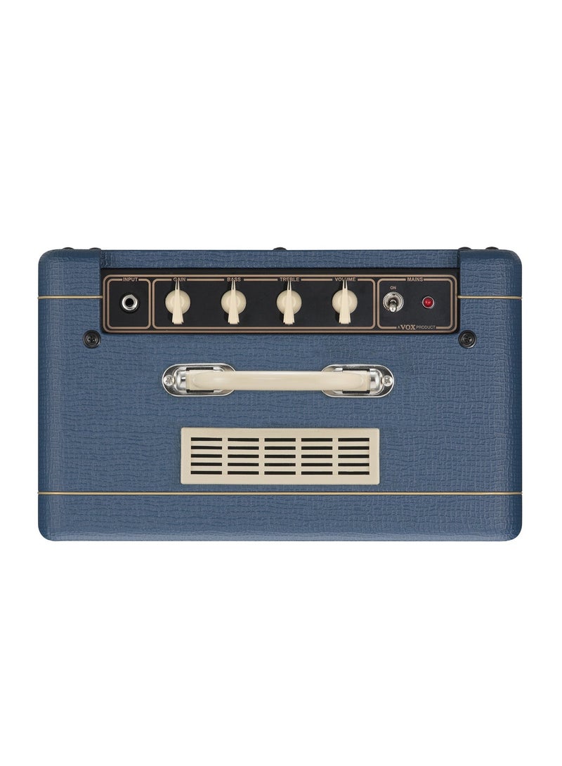 Vox AC4C1-BL | AC Custom Series | Guitar Combo Amps | 4W All-Tube Class A | 10" Celestion VX10 Custom | 2x 12AX7 & EL84 | Closed-Back Cabinet | Single Channel | Blue - Image 3
