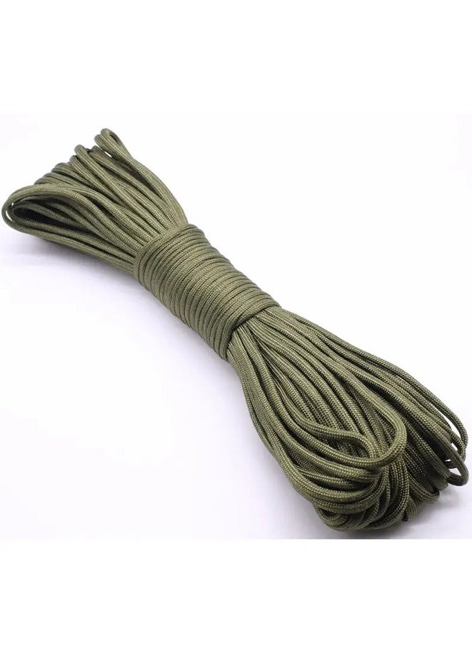 Generic - 31m Paracord 9-strand Multi-functional Paracord Rope, Military Standard 550 Parachute Rope Braided Line For Outdoor Camping Hunting Hiking Climbing - Image 1