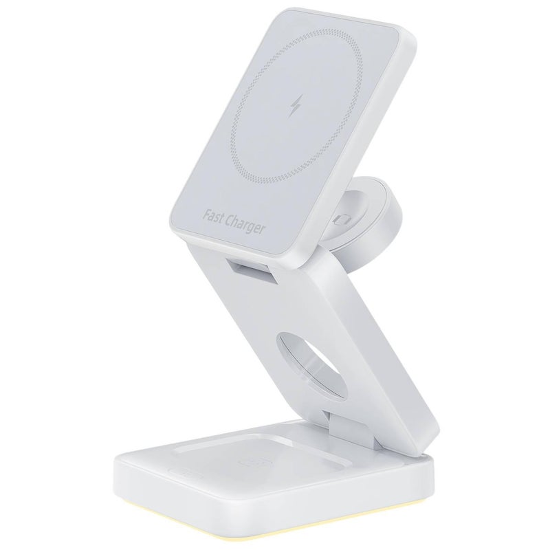 Car Phone Holder Magnetic for Universal Fit in White - Image 1