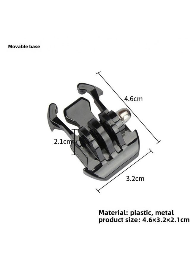Gopro Hero12 Accessories Quick Plug Movable Base Screw Sports Camera Link Combination Accessories-Color:Screws - Image 4