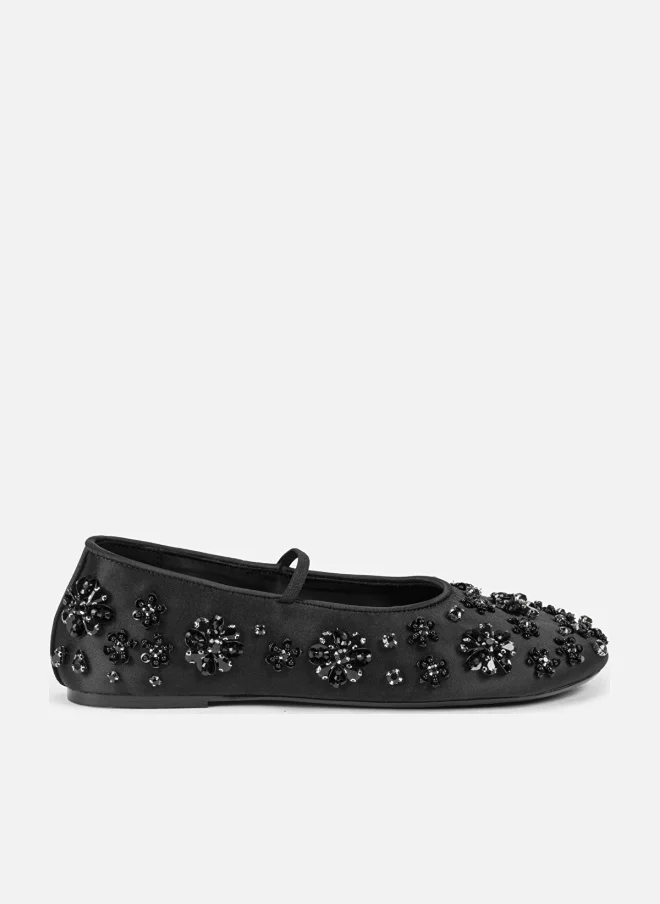 Embellished Ballet Flats