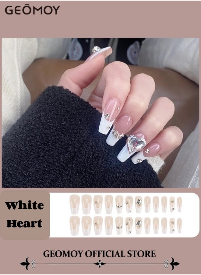 3 Packs 72pcs  Almond Press on Nails Long French Tip Fake Nails Tip Full Cover False Nails Acrylic Artificial Nails for Women - pzsku/ZF3850B84F3EFD93E095EZ/45/_/1702790407/d81508a3-e113-4dde-9ba9-c1db22fc3e9b