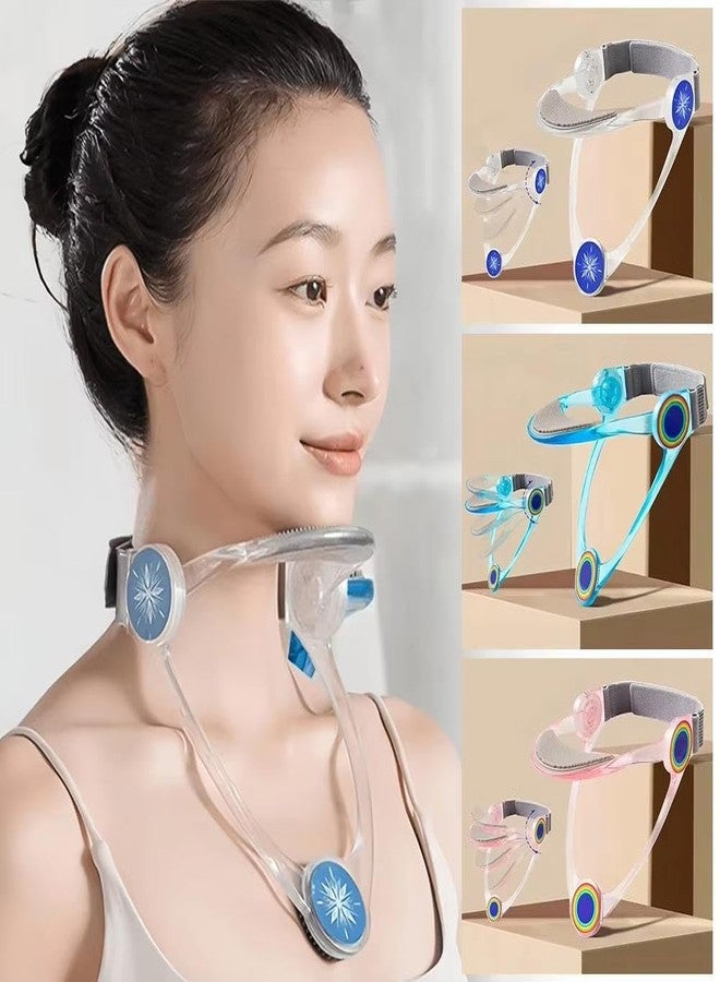 STOYOBE® Adjustable Neck Brace & Posture Corrector, Transparent Neck Support Stretcher for Spine Alignment & Pain Relief, Ideal for Adults & Students - Image 2
