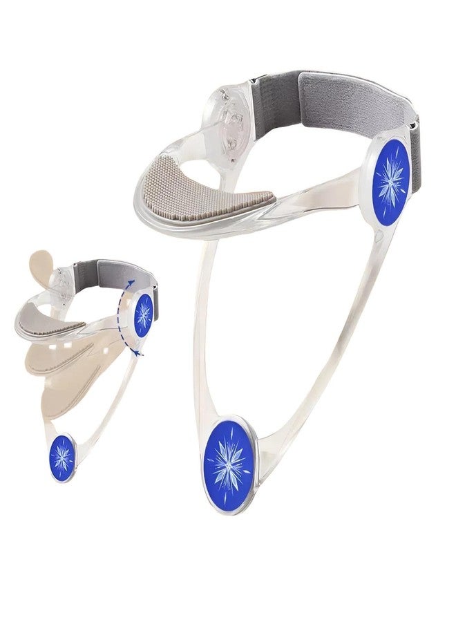 STOYOBE® Adjustable Neck Brace & Posture Corrector, Transparent Neck Support Stretcher for Spine Alignment & Pain Relief, Ideal for Adults & Students - Image 1