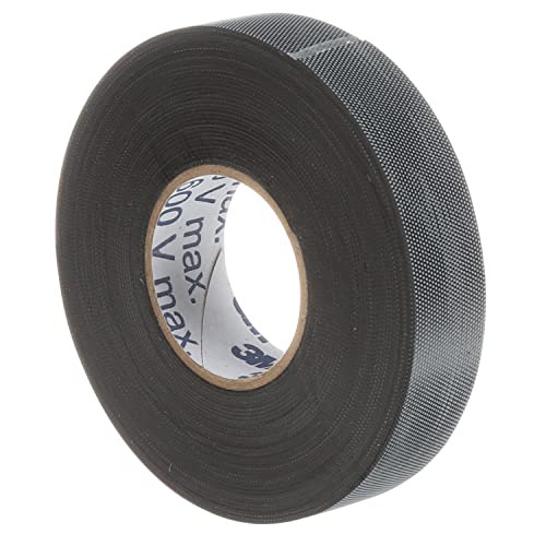 3M Temflex Rubber Splicing Tape 2155, 3/4 in x 22 ft, Black, General Purpose Self-Fusing Electrical Insulating Tape, 1 Roll - Image 3