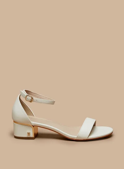 فلورا بيلا من شو إكسبرس Women's Block Heel Sandals With Ankle Strap
