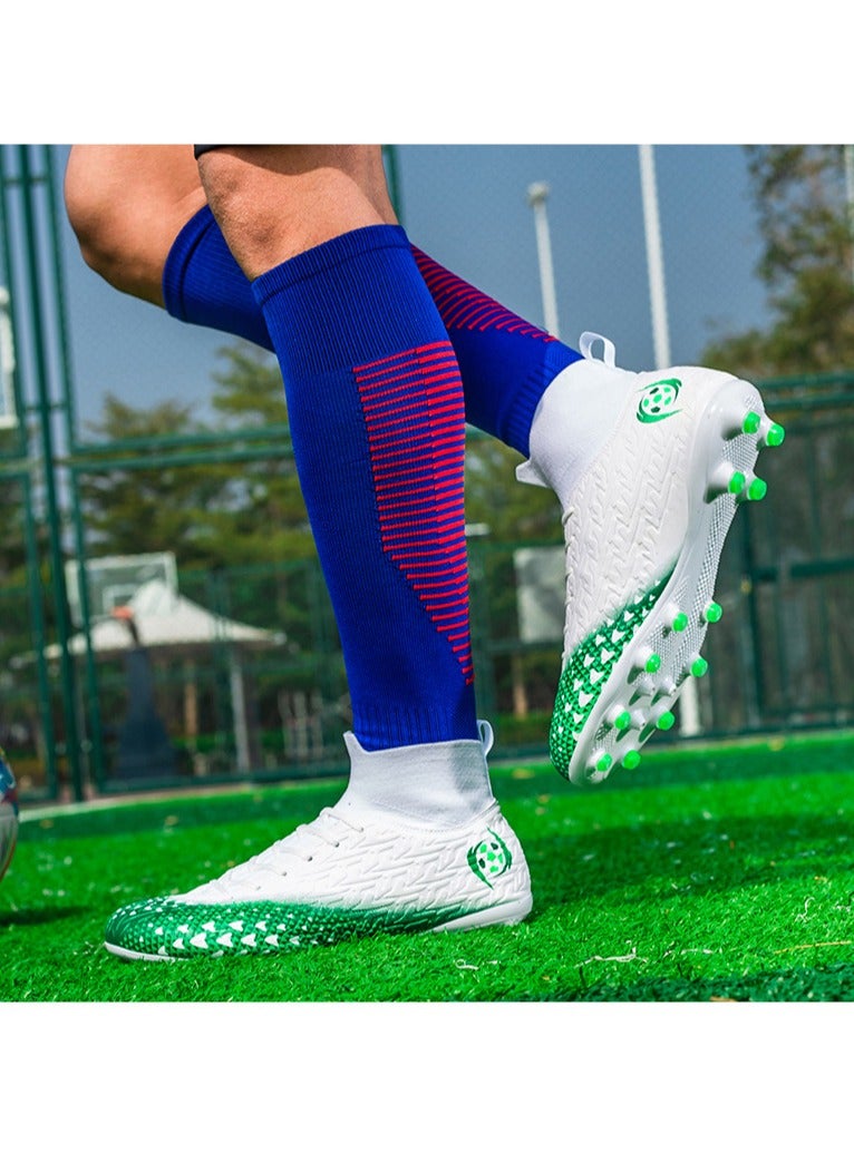 SKT Shiketro Men's soccer cleats for outdoor indoor professional youth boys soccer cleats unisex soccer cleats. - Image 2