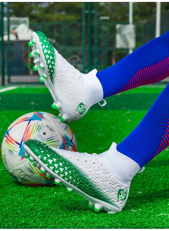 SKT Shiketro Men's soccer cleats for outdoor indoor professional youth boys soccer cleats unisex soccer cleats. - Image 3